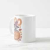 Great Dane Costume On Pumpkin Halloween Great Dane Kaffeetasse (Vorderseite Links)