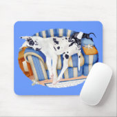 Great Dane Couch Taters Mousepad (Mit Mouse)