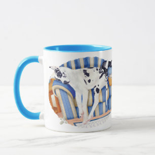 Great Dane Couch Taters Tasse
