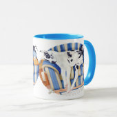 Great Dane Couch Taters Tasse (VorderseiteRechts)