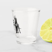 Great Dane Couple Shot Glass Schnapsglas (Rechts)
