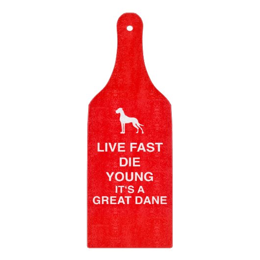 Great Dane Cutting Board Schneidebrett (Vorderseite)