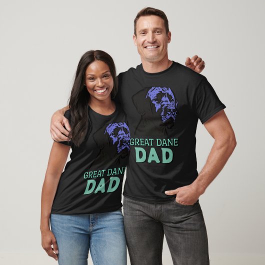 Great Dane Dad Cute Dog Great Dane T-Shirt (Unisex)
