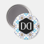 Great Dane DD Pattern Magnet (Vorderseite/Rückseite)