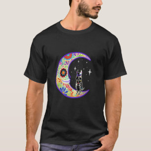 Great Dane Dia De Los Muertos Skeleton T-Shirt