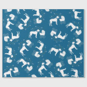Great Dane Dog Baby Dusche Geschenkpapier (Flach)