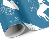 Great Dane Dog Baby Dusche Geschenkpapier (Rolleneckpunkt)