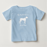 Great Dane Dog Baby Shower Welpe Blue Boy