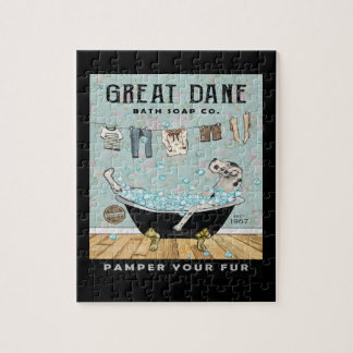 Great Dane Dog Bath Soap Company Puzzle