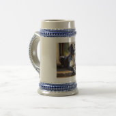 Great Dane Dog Bierglas (Vorderseite Links)