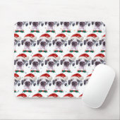 Great Dane Dog Breen Weihnachtsstars Mousepad (Mit Mouse)