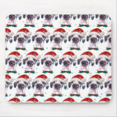 Great Dane Dog Breen Weihnachtsstars Mousepad (Vorne)