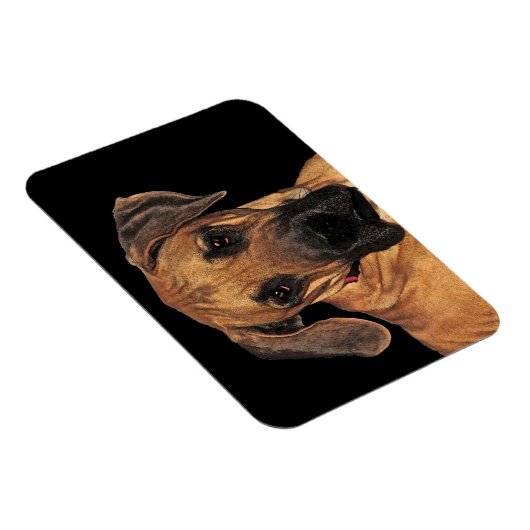 Great Dane Dog Flexible Magnet (Rechte Seite)