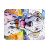 Great Dane Dog Foto Magnet (Horizontal)