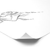 Great Dane Dog Fotodruck (Ecke)