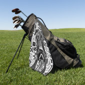 Great Dane Dog Golf Handtuch (Gras)