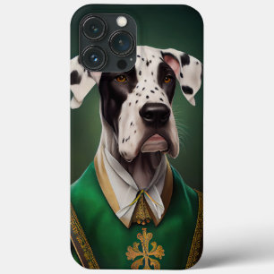 Great Dane Dog in St. Patrick's Day Dress Case-Mate iPhone Hülle