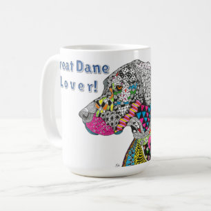 Great Dane Dog Lover Tasse