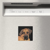 Great Dane Dog Magnete Magnet (In Situ (Geschirrspüler))