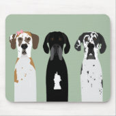 Great Dane Dog Mousepad (Vorne)