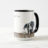 Great Dane Dog Mug Tasse (VorderseiteRechts)