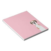 Great Dane Dog Notizblock (angewinkelt)