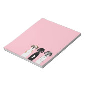 Great Dane Dog Notizblock (Rotiert)