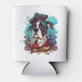 Great Dane Dog Pirate Dosenkühler (Vorderseite)