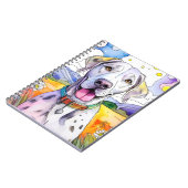 Great Dane Dog Spiral Notebook Notizblock (Linke Seite)