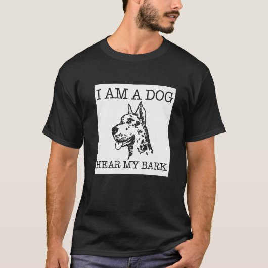Great Dane dog T-Shirt (Vorderseite)