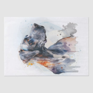 Great Dane Dog Watercolor Seidenpapier