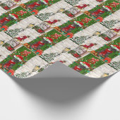 Great Dane Dog Weihnachten Geschenkpapier (Ecke)