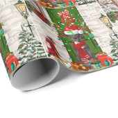 Great Dane Dog Weihnachten Geschenkpapier (Rolleneckpunkt)