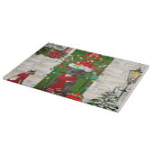 Great Dane Dog Weihnachten Schneidebrett (Ecke)