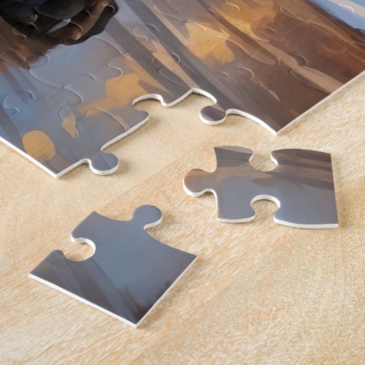 Great Dane Dogs Christmas Snow Holiday Puzzle (Seite)