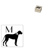 Great Dane Doppy Puppy Gummistempel (Stempel)