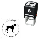 Great Dane Doppy Puppy Permastempel (Beispiel)