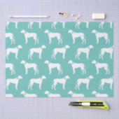 Great Dane Doppy Puppy Seidenpapier (Handwerk)