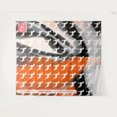 Great Dane easy  Wandteppich (Vorderseite (Horizontal))