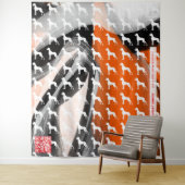 Great Dane easy  Wandteppich (Beispiel)