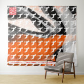 Great Dane einfach  Wandteppich (Beispiel (Horizontal))