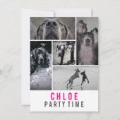 Great Dane Einladung (Vorderseite)