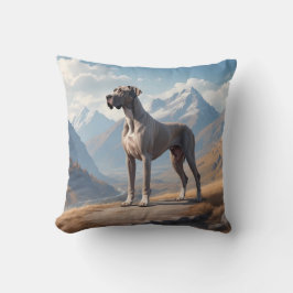 Great Dane Elegant Throw Kissen