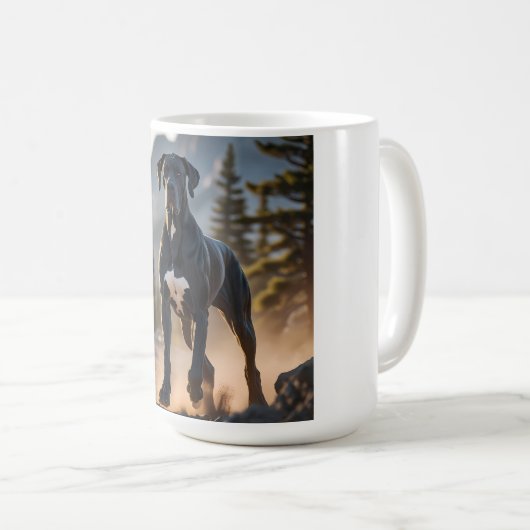 Great Dane Elegante Coffee Tasse (VorderseiteRechts)
