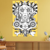 Great Dane Extremo Leinwanddruck (Insitu (Wohnzimmer))