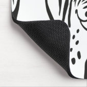Great Dane Face Mousepad (Ecke)