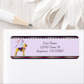 Great Dane Fawn Carousel Labels (Insitu)