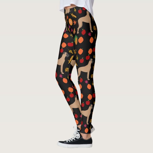 Great Dane Fawn Fall Coloring Leggings (Links)