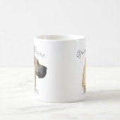 Great Dane (fawn) Mama 2 Kaffeetasse (Mittel)