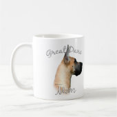 Great Dane (fawn) Mama 2 Kaffeetasse (Links)